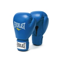 Перчатки для любительского бокса Amateur Cometition PU 12oz син. (арт. 641206-10B PU)