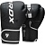 Перчатки тренировочные RDX F6 6oz черн/бел.мат. (арт. BGR-F6MW-6OZ)